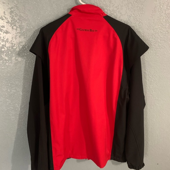 Galway Bay Golf Red jacket men’s size Large - Picture 2 of 4